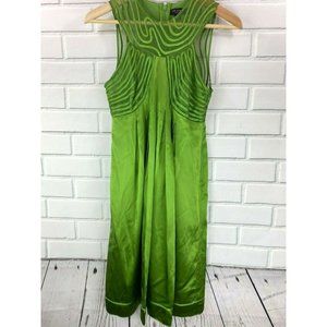 Ted Baker London Women's Size 0 Dress Flare Green